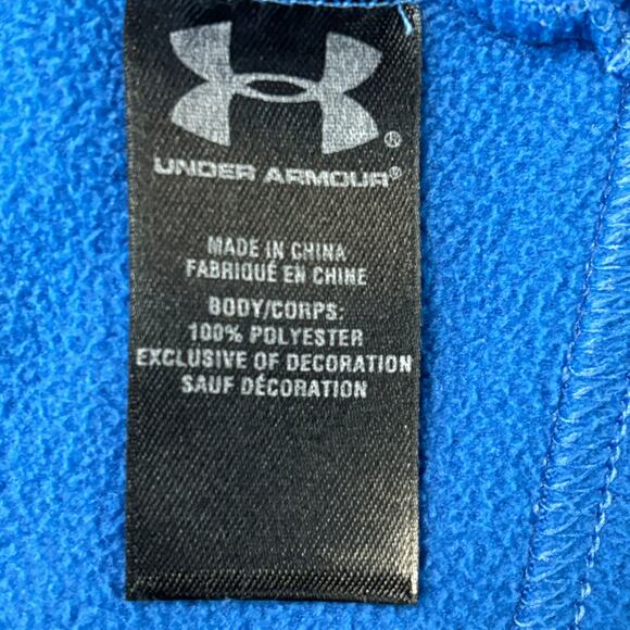 Under Armour Men's Size XL Polar Fleece Half Zip Cold Winter Pullover Sweater - Picture 4 of 11